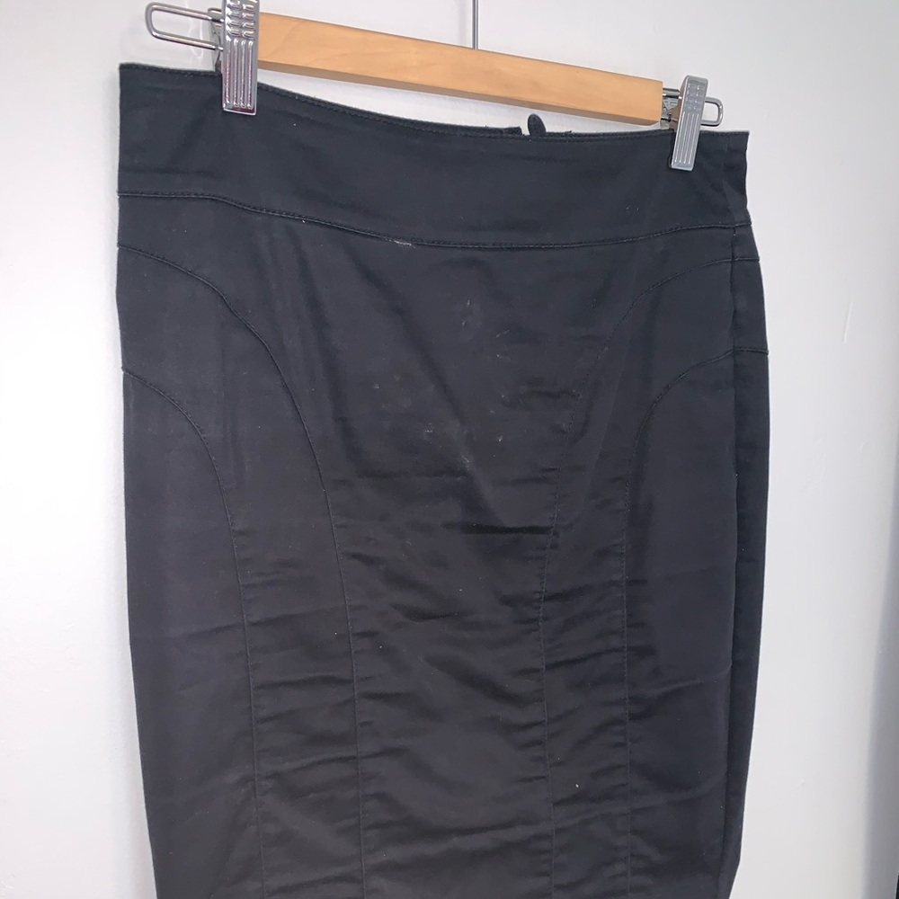 Black skirt